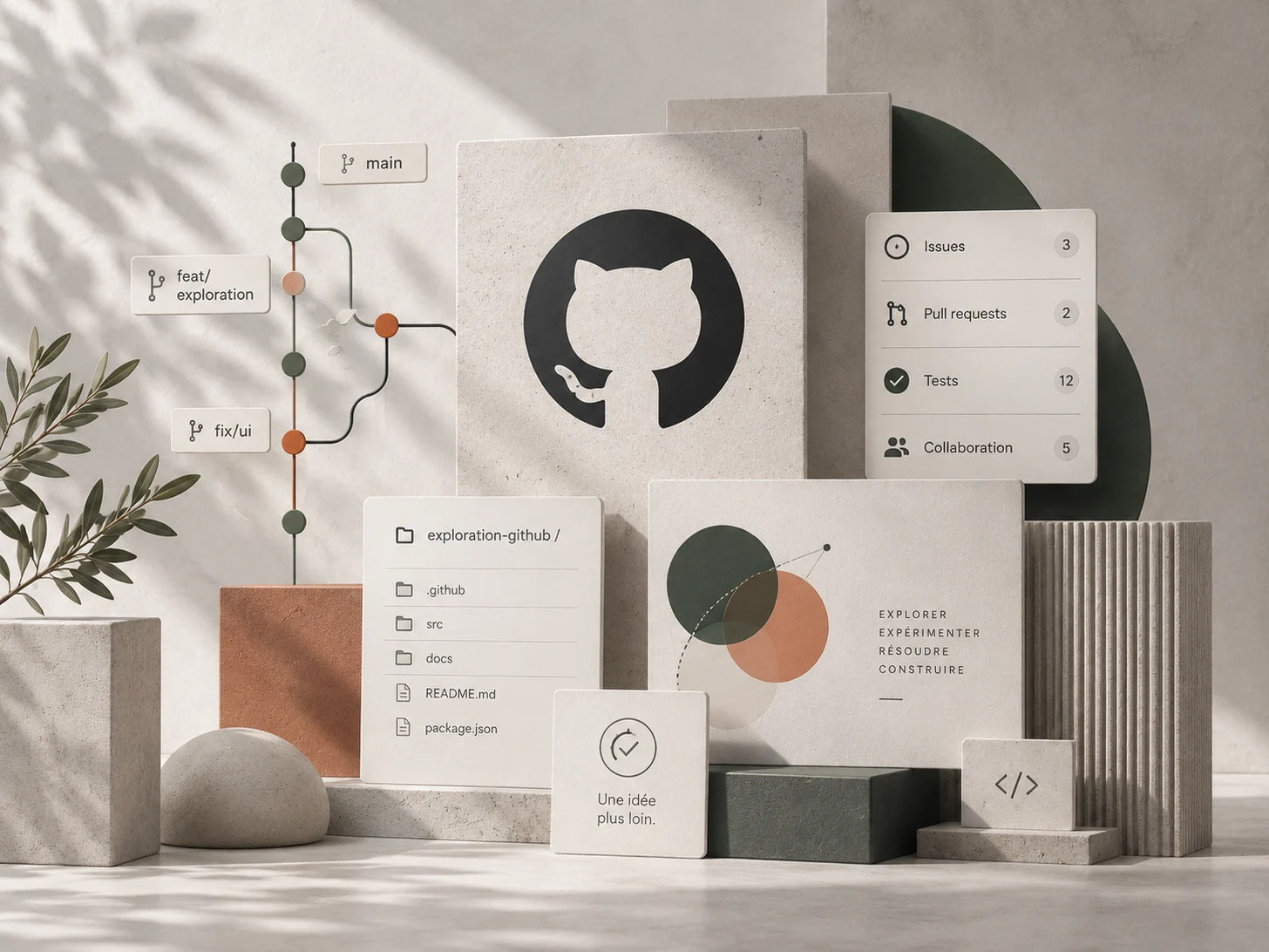 Aperçu du projet Exploration GitHub